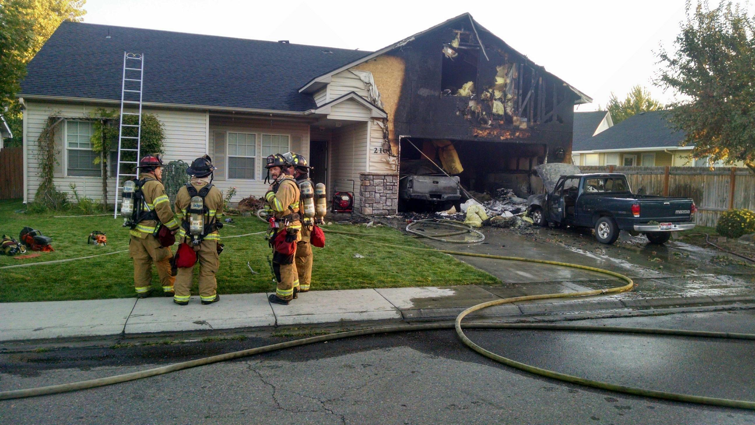 Nampa FD quick response avoids disastrous house fire