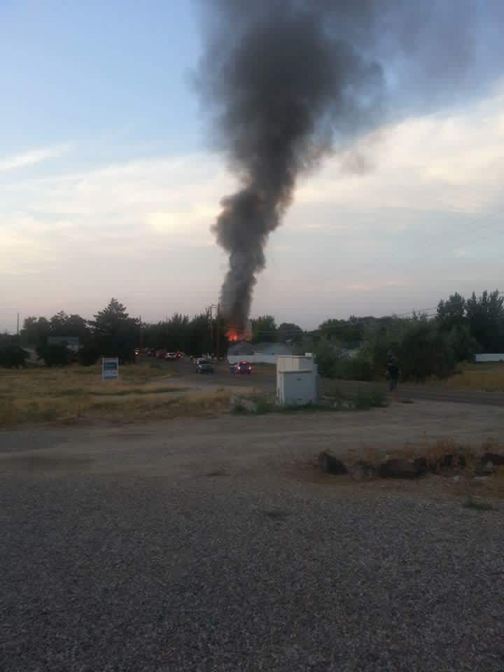 Crews battle 3alarm house fire in Nampa