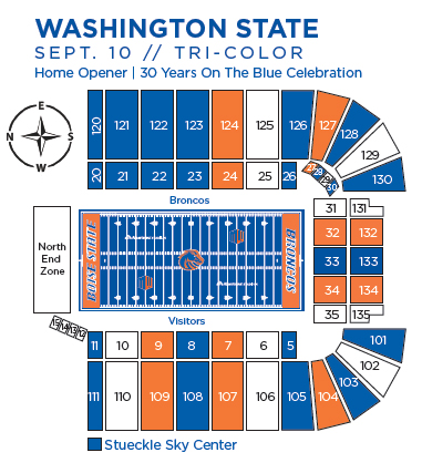 Boise State Releases Color Schemes For 6 Home Games Ktvb