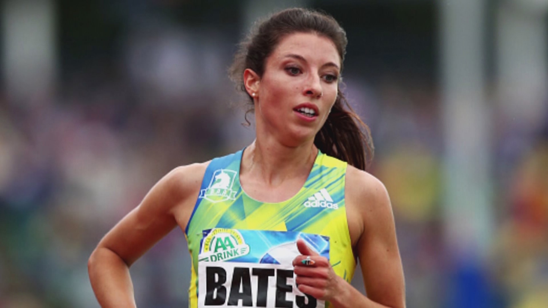 Emma Bates hits track at USATF Olympic Trials