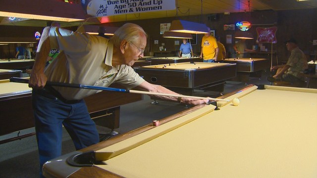 100-year-old pool player to take on...