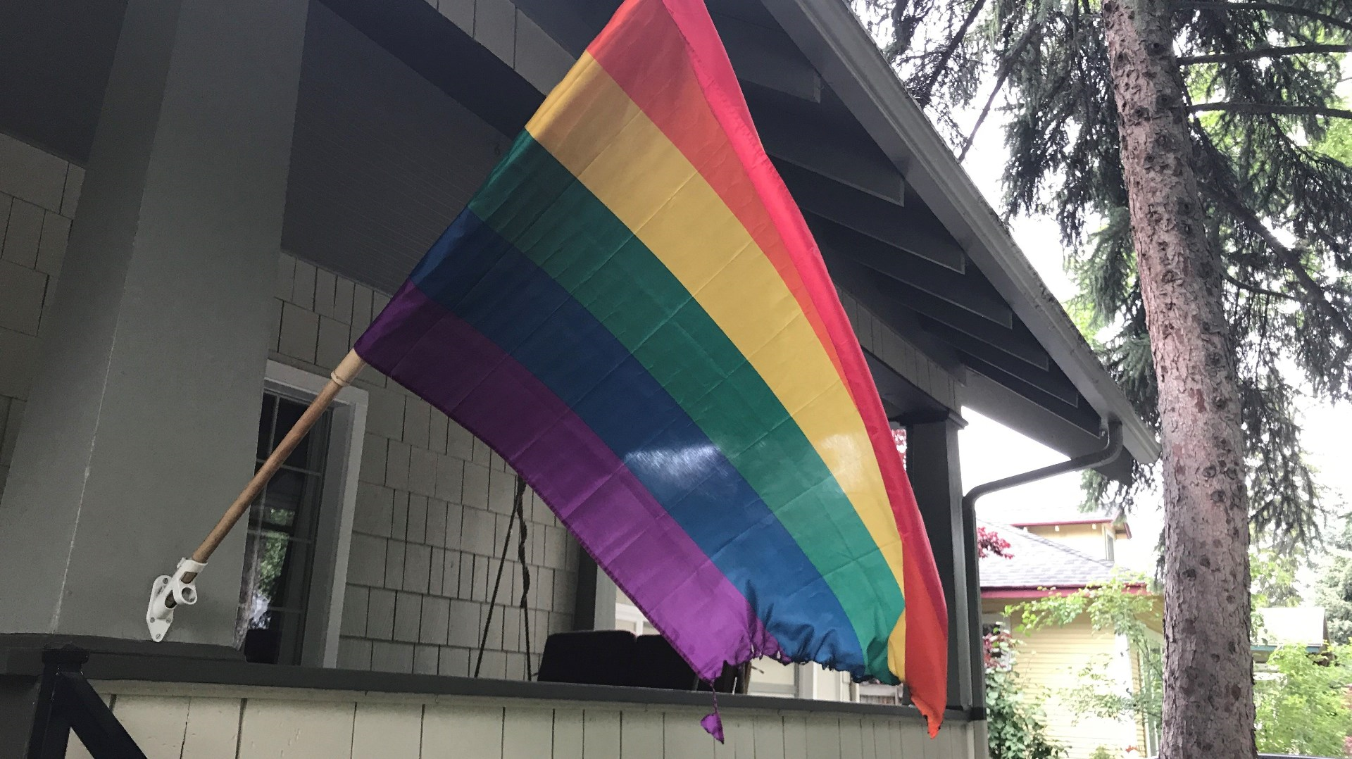 Man get years for burning gay flag