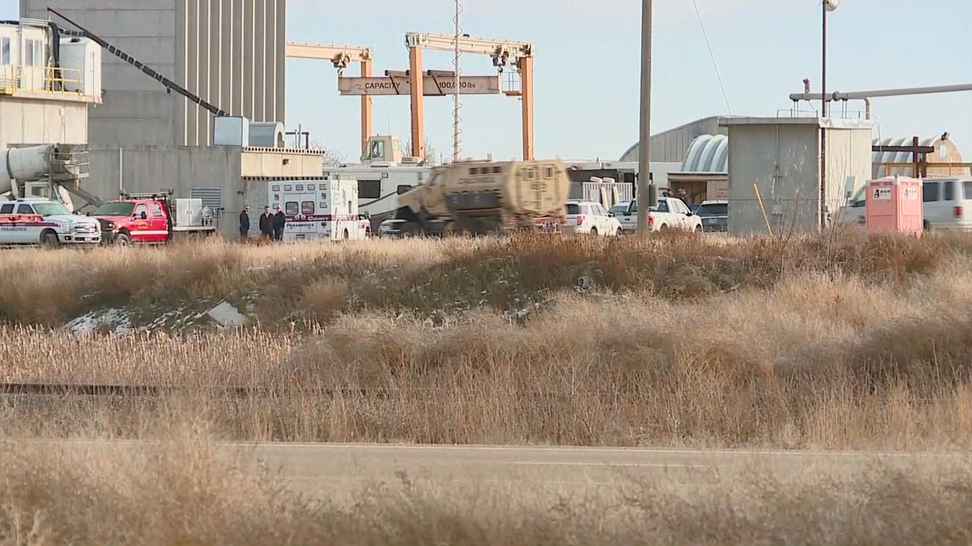 Man arrested after SWAT standoff at Caldwell concrete business