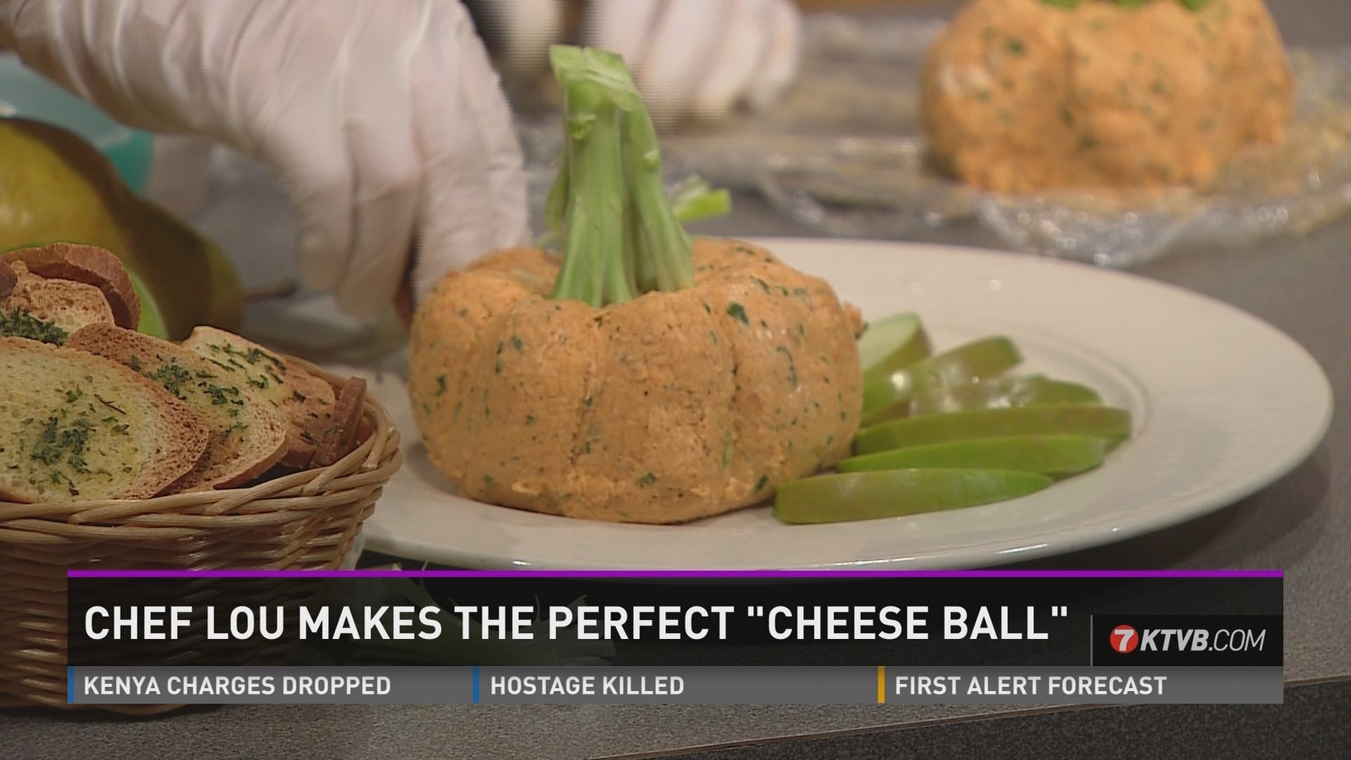 Chef Lou creates a holiday cheeseball | ktvb.com
