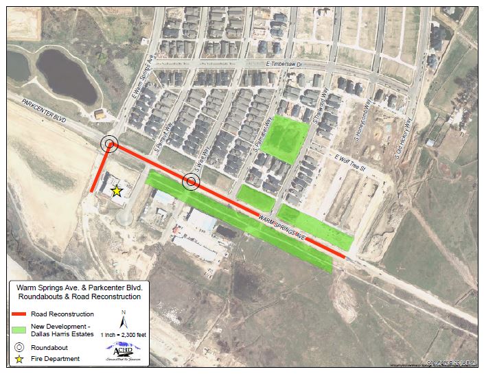 Section of Warm Springs Ave. to close for construction | ktvb.com